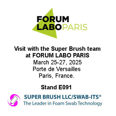 Super Brush LLC to Exhibit Innovative Foam Swabs at Forum Labo Paris 2025