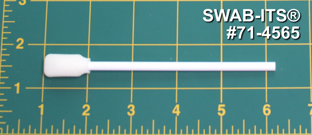 Swab-its® Large Rectangular Foam Cleaning Swab – 5.125" Overall Length, Case of 2,000 | SKU 71-4565