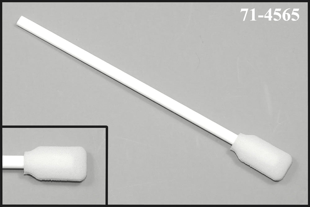 Swab-its® Large Rectangular Foam Cleaning Swab – 5.125" Overall Length, Case of 2,000 | SKU 71-4565