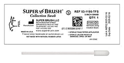 NEW Sterile Sample Collection Foam Swabs – 3” Mini Tip | Case of 2,200 | 53-1195-TFS-CS