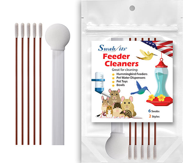 Swab-its® Lint-Free Feeder Cleaning Foam Swabs – 6 Bag Case | 87-8226-HW