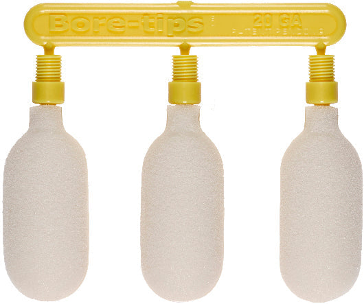20 Gauge Gun Cleaning Bore-tips® by Swab-its® Barrel Cleaning Swabs: 41-0020
