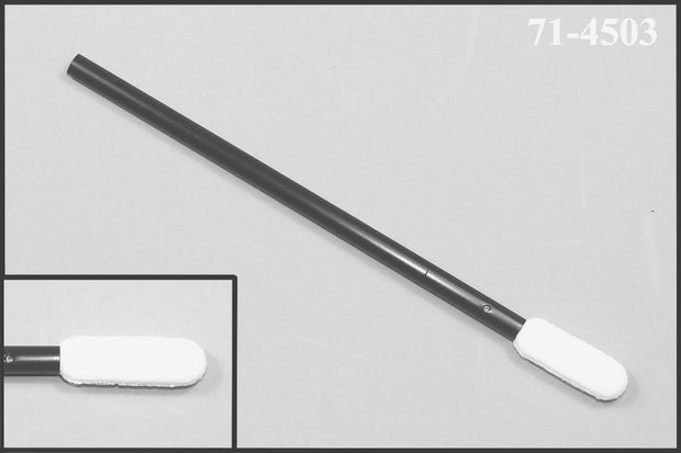 71-4503: 4.438” Overall Length Foam Swab with Large Flexor Tip Foam Mitt and Polypropylene Handle