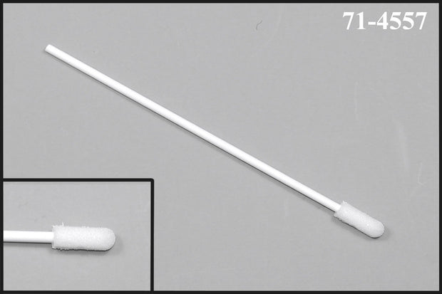 71-4557: 4” Overall Length Swab with Small Foam Mitt on a Polypropylene Handle