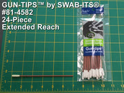 81-4582: 6" Extended Reach Gun Cleaning Swab Gun-tips™ by Swab-its®: Gun Cleaning Swabs