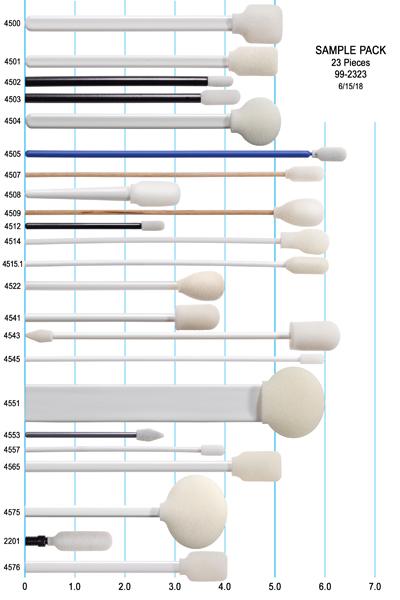 99-23: Introduction Kit of Foam Swabs by Swab-its®