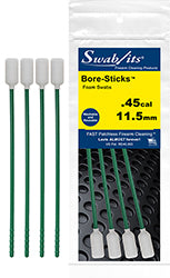 43-4509: .45cal/11.5mm One-Piece Rod W/Swab Cleaning Tool Bore-Sticks™ by Swab-its®