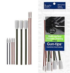 81-1209: 9-Piece Gun Cleaning Foam Swab Kit of Gun-tips® by Swab-its®: Gun Cleaning Swabs
